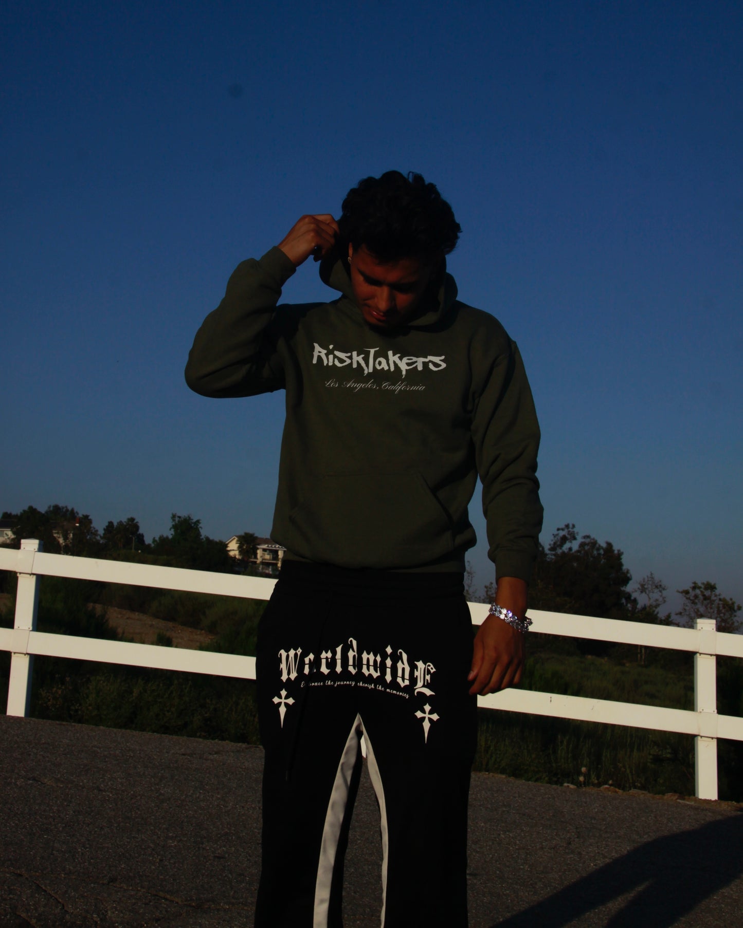 RiskTakers WorldWide "Olive Green" Hoodie