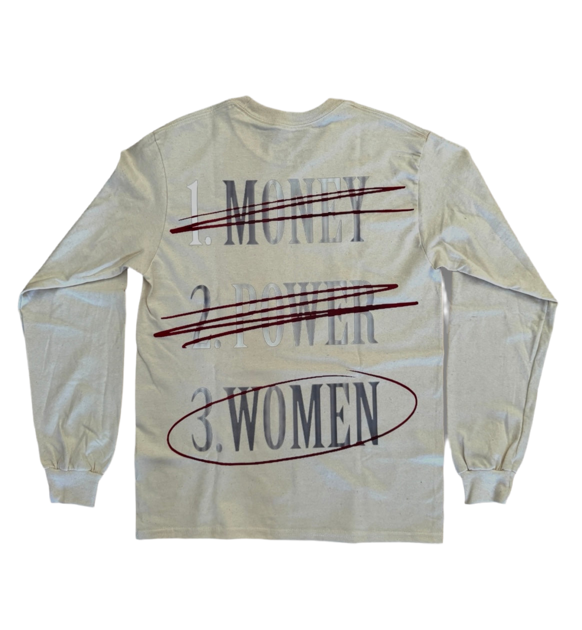 LIMITED SCARFACE “The World Is Yours” LongSleeve - Cream