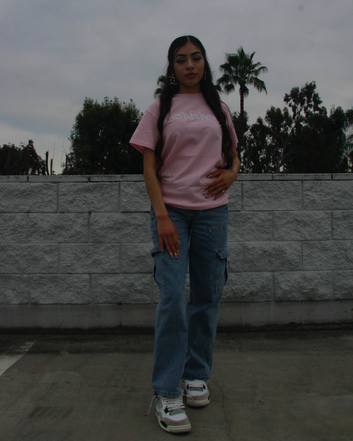 LIMITED RiskTakers BabyPink WorldWide T-Shirt