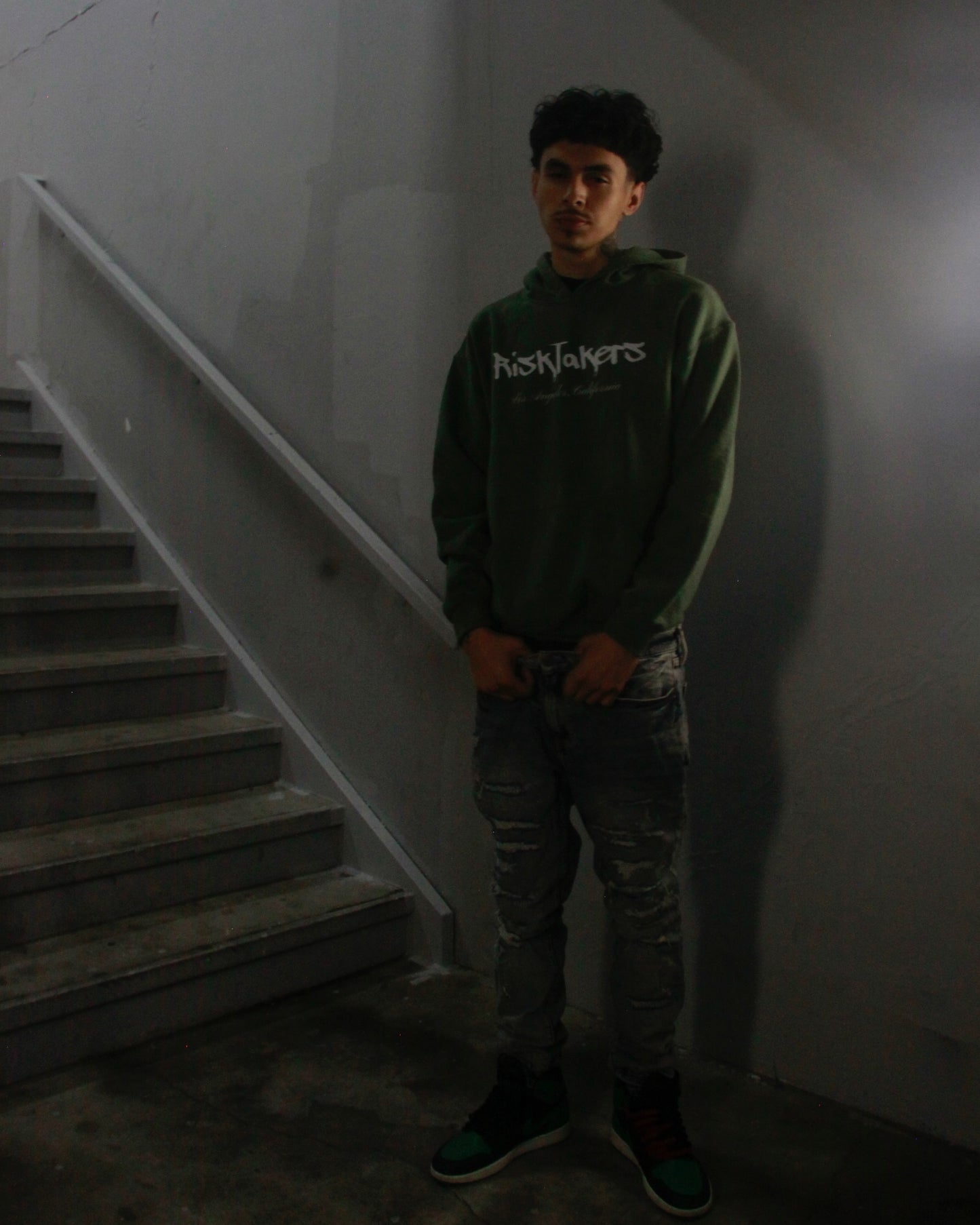 RiskTakers WorldWide "Olive Green" Hoodie