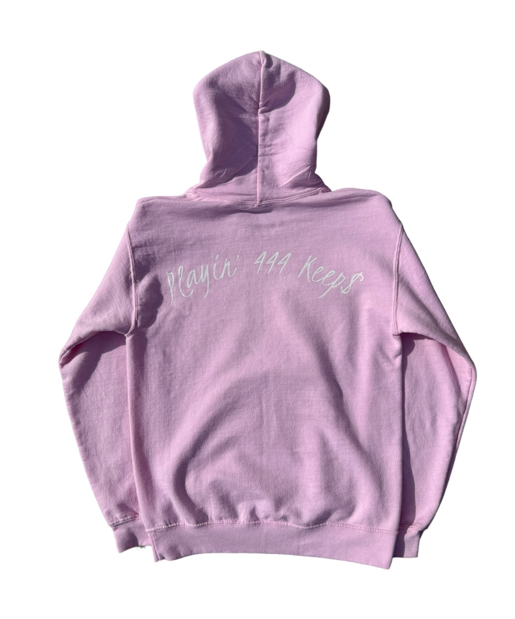 RiskTaker's BabyPink Hoodie "Playin' 444 Keeps"