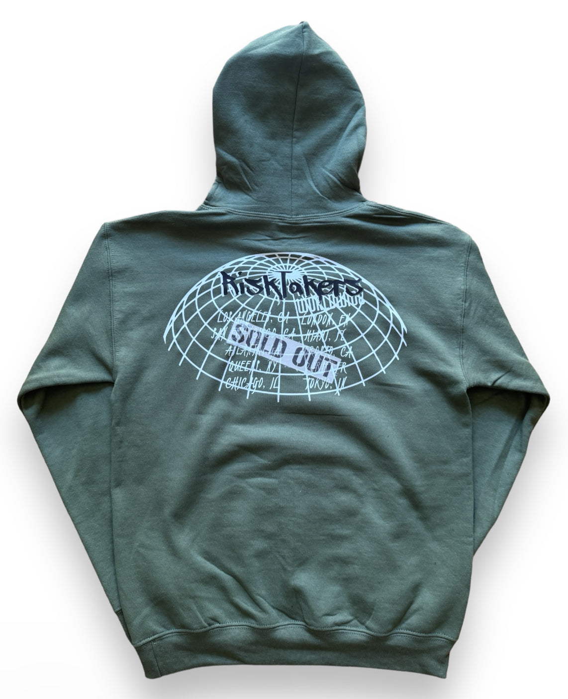 RiskTakers WorldWide "Olive Green" Hoodie