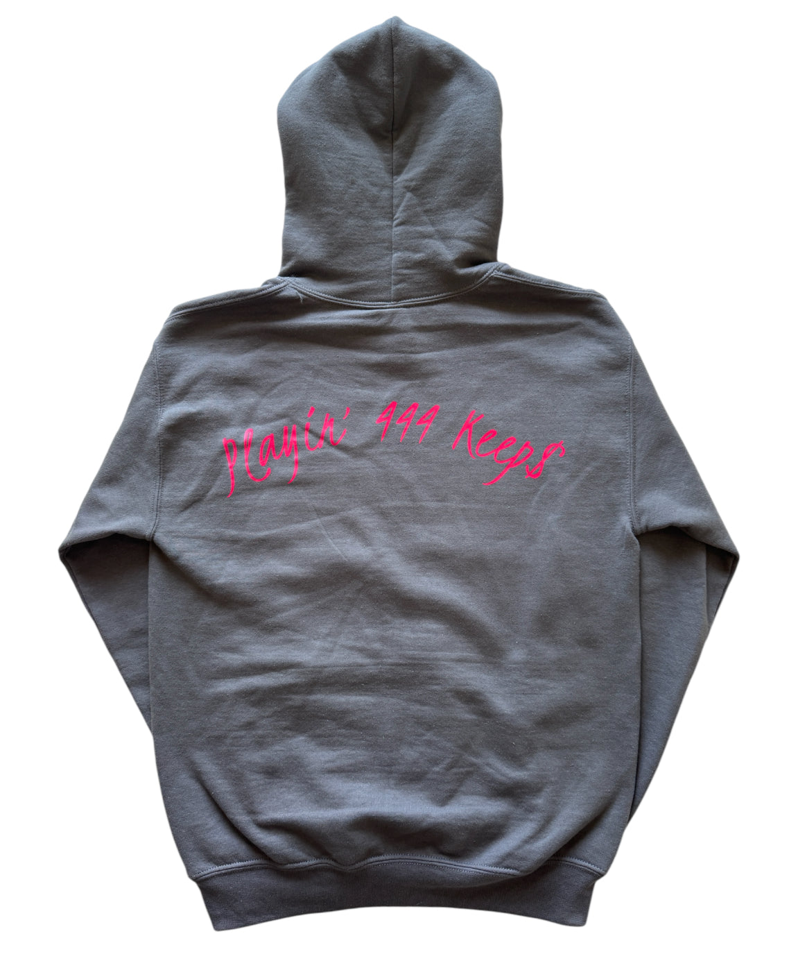 RiskTaker’s Charcoal Hoodie “Playin’ 444 Keeps”