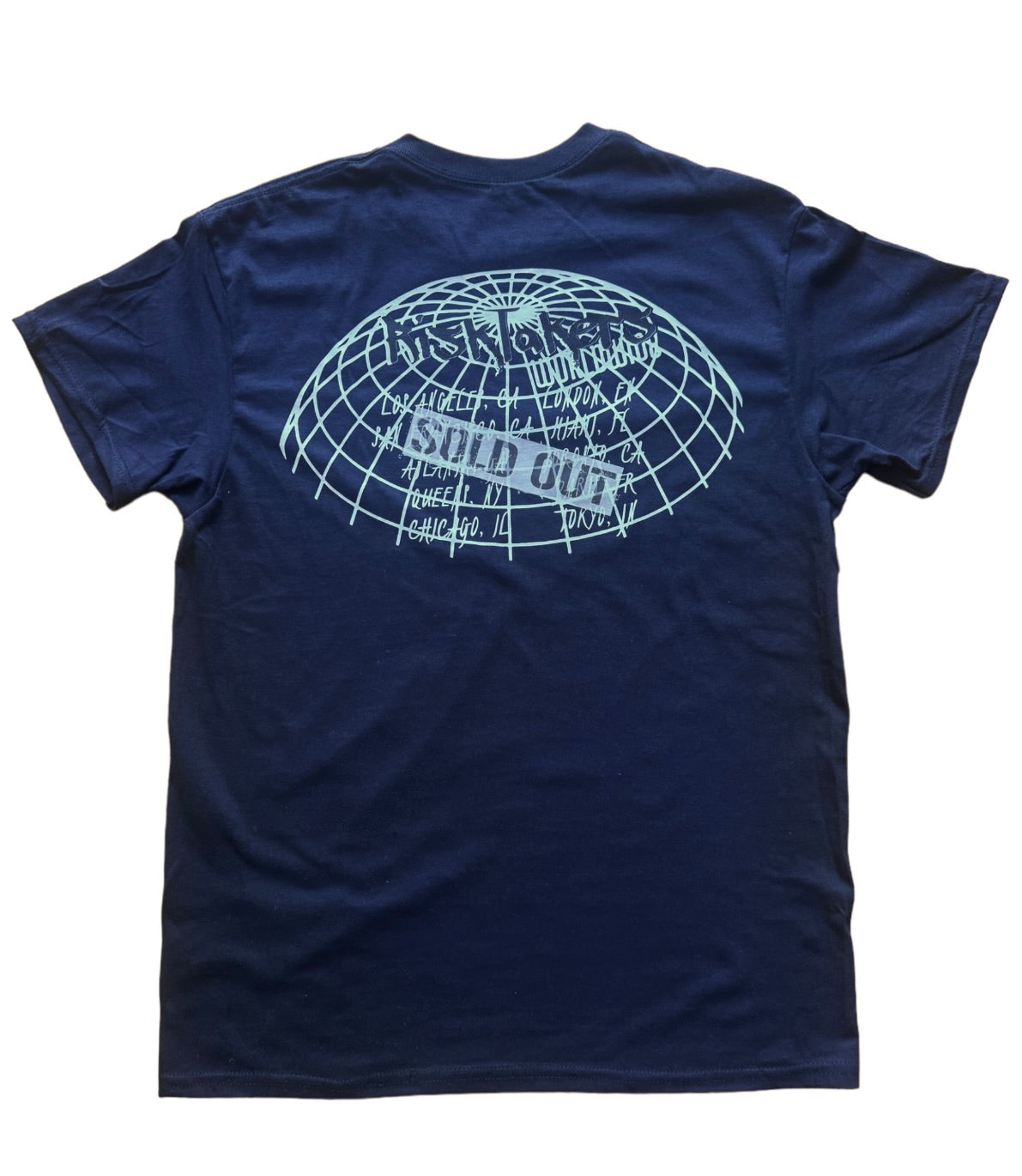 LIMITED RiskTakers NavyBlue WorldWide T-Shirt